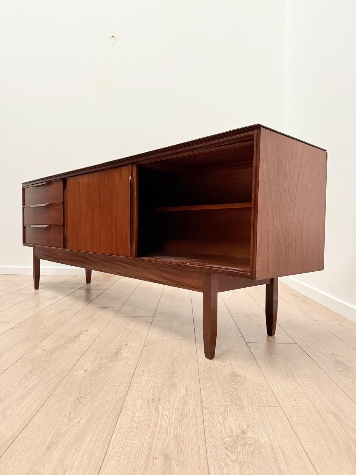 Mid Century Modern White & Newton Sideboard Delivery Available 0099. photo buy