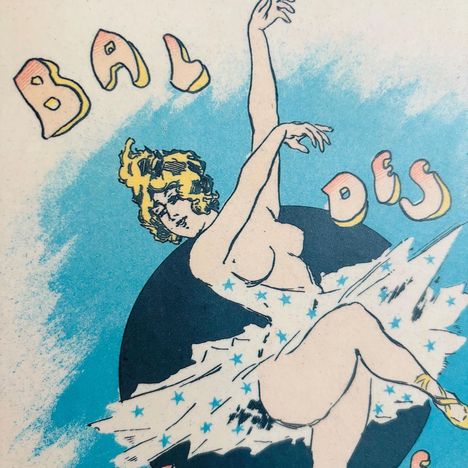 Art Nouveau Cabaret Lithograph: Bal Des Incohèrents, Maurice Neumont photo buy