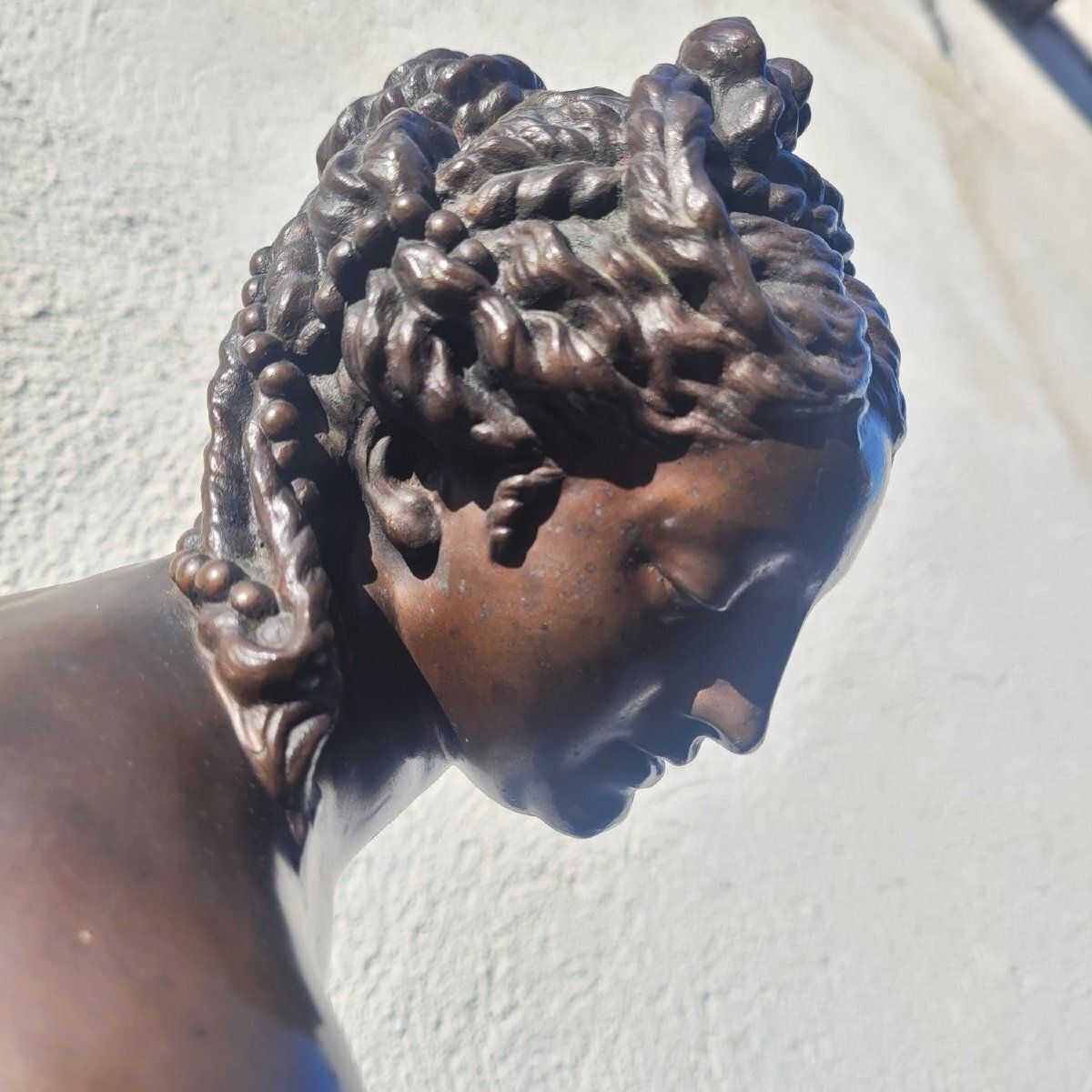 Allegrain   Barbedienne, Venus At The Bath, Signed Bronze, 19th Century photo vinterior