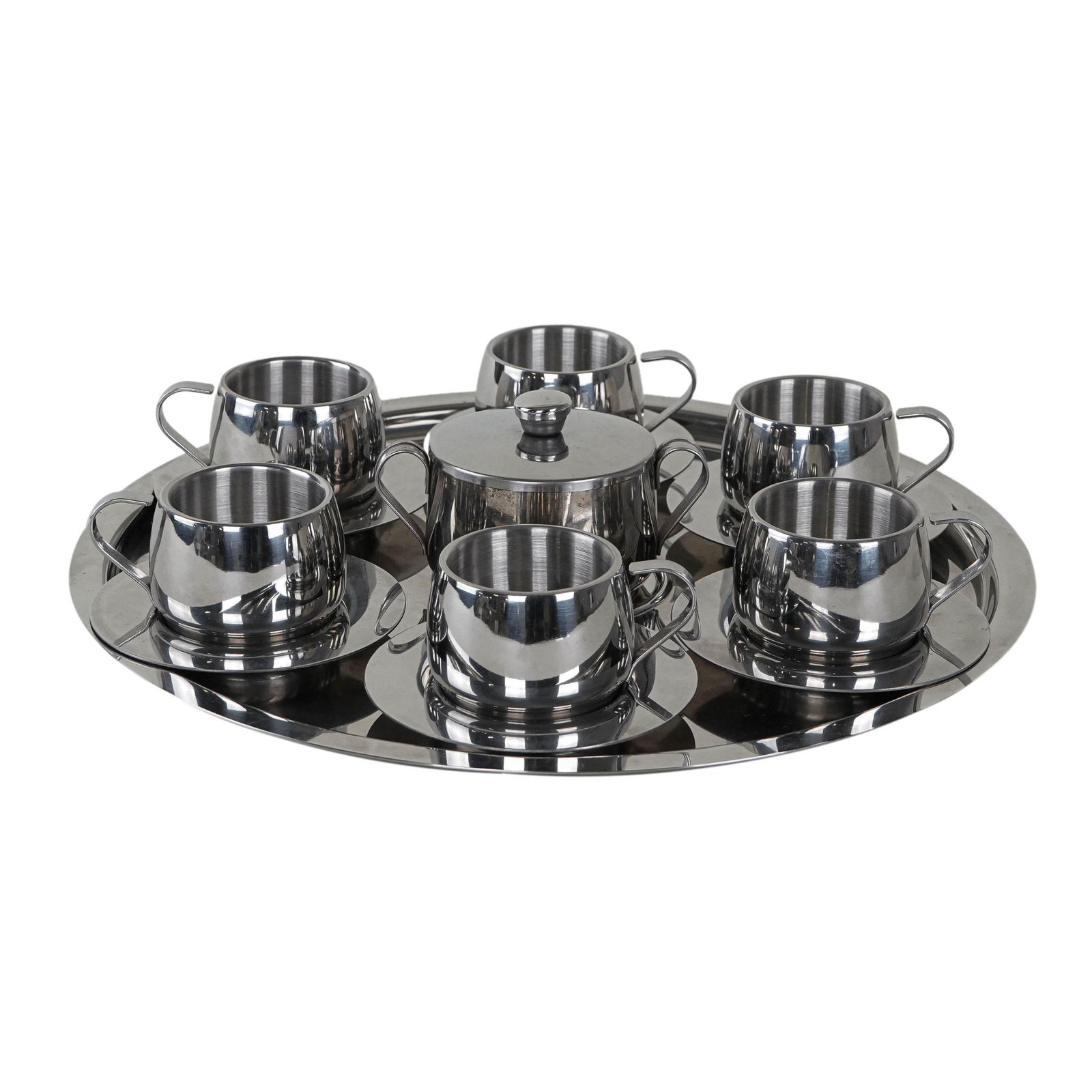 Coffee Set, Italian Design, 1980s, Manufactured In Italy