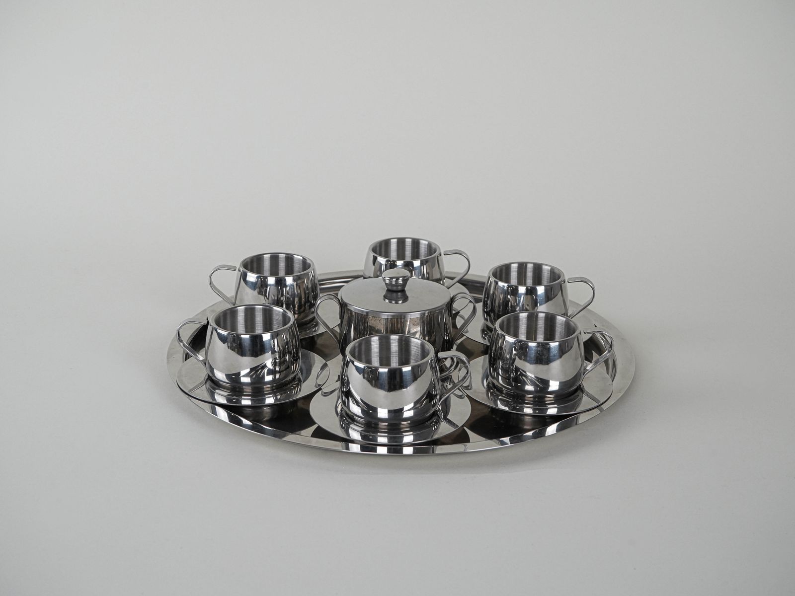 Coffee Set, Italian Design, 1980s, Manufactured In Italy photo Home Decor