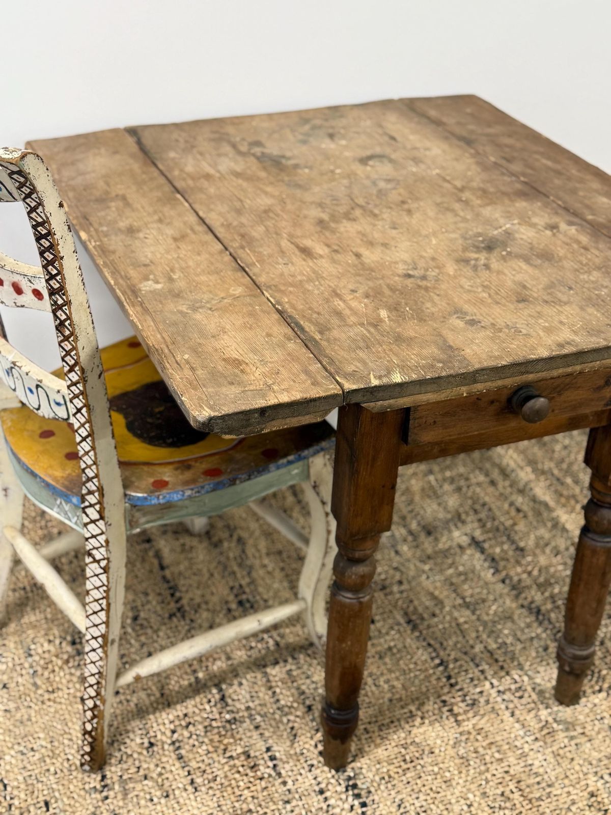 Victorian Pine Farmhouse Table photo vinterior