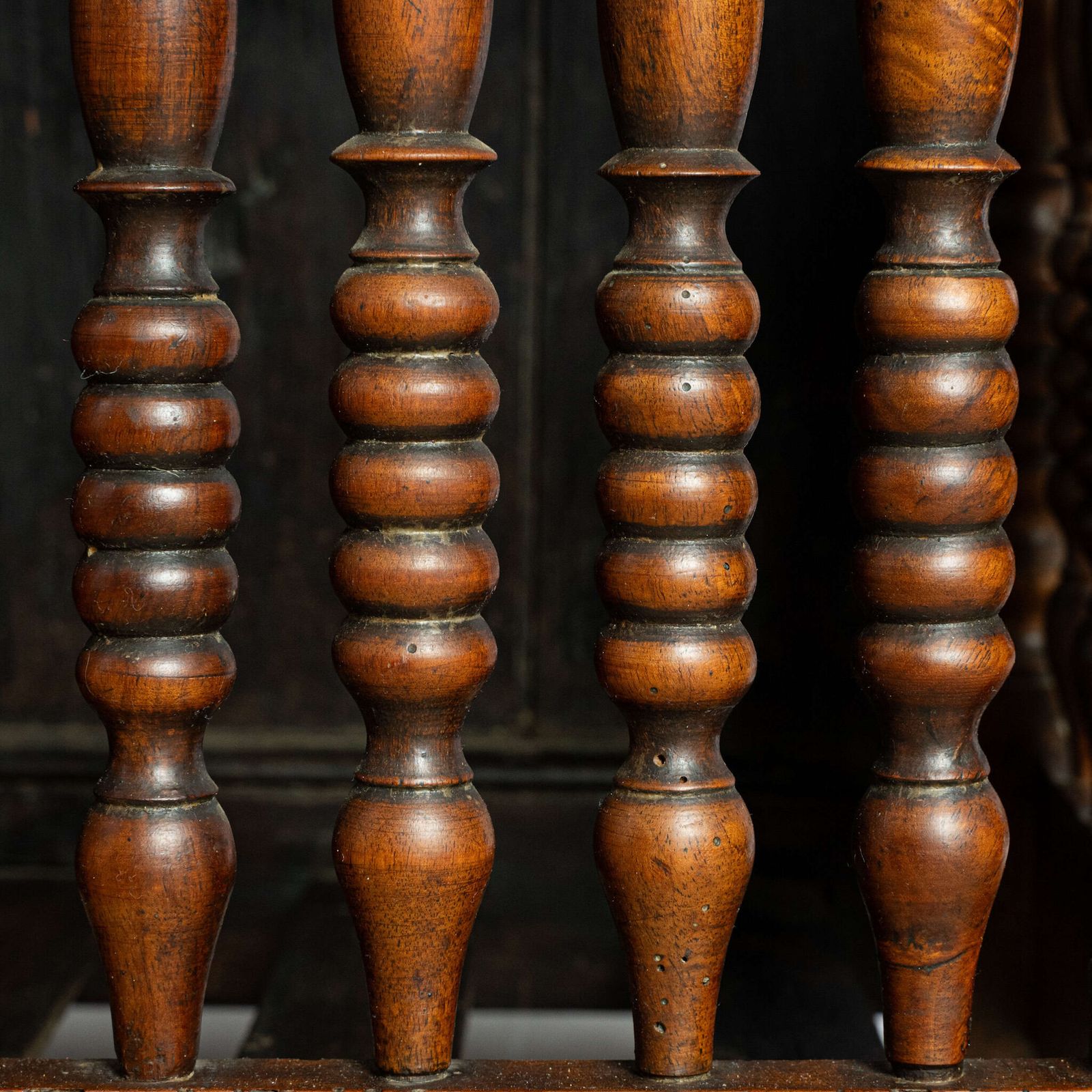 19th Century Walnut Wall Panettiere / Cupboard photo for sale