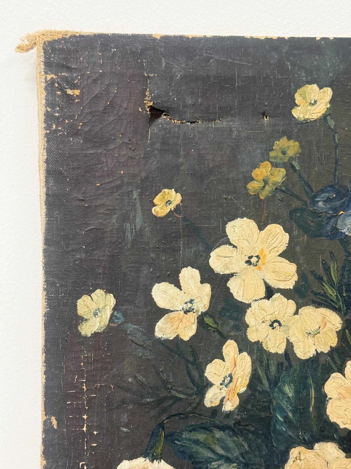 photo furniture Antique Floral Still Life Oil Painting