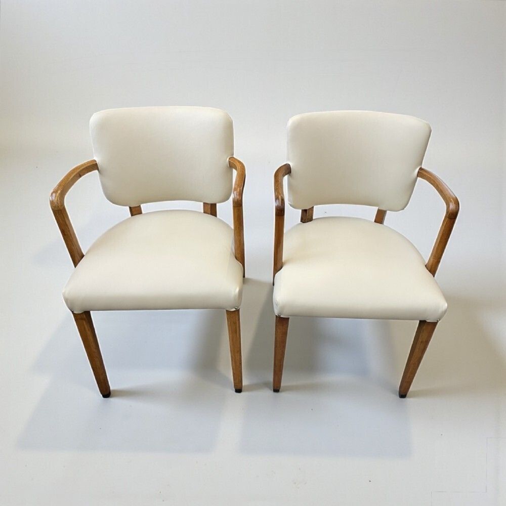 Pair Of Art Deco Side Chairs, 1930s photo buy