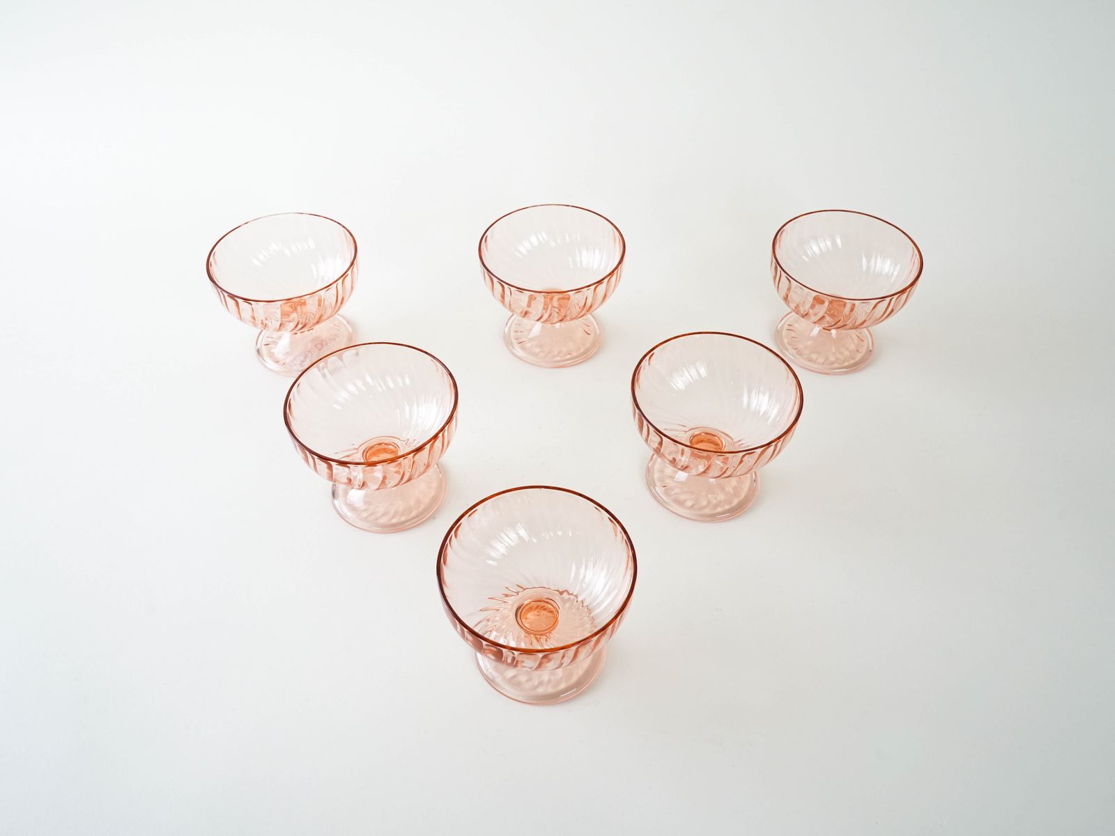 Set Of Dessert Bowls, Italian Design, 1970s, Production: Italy photo vinterior