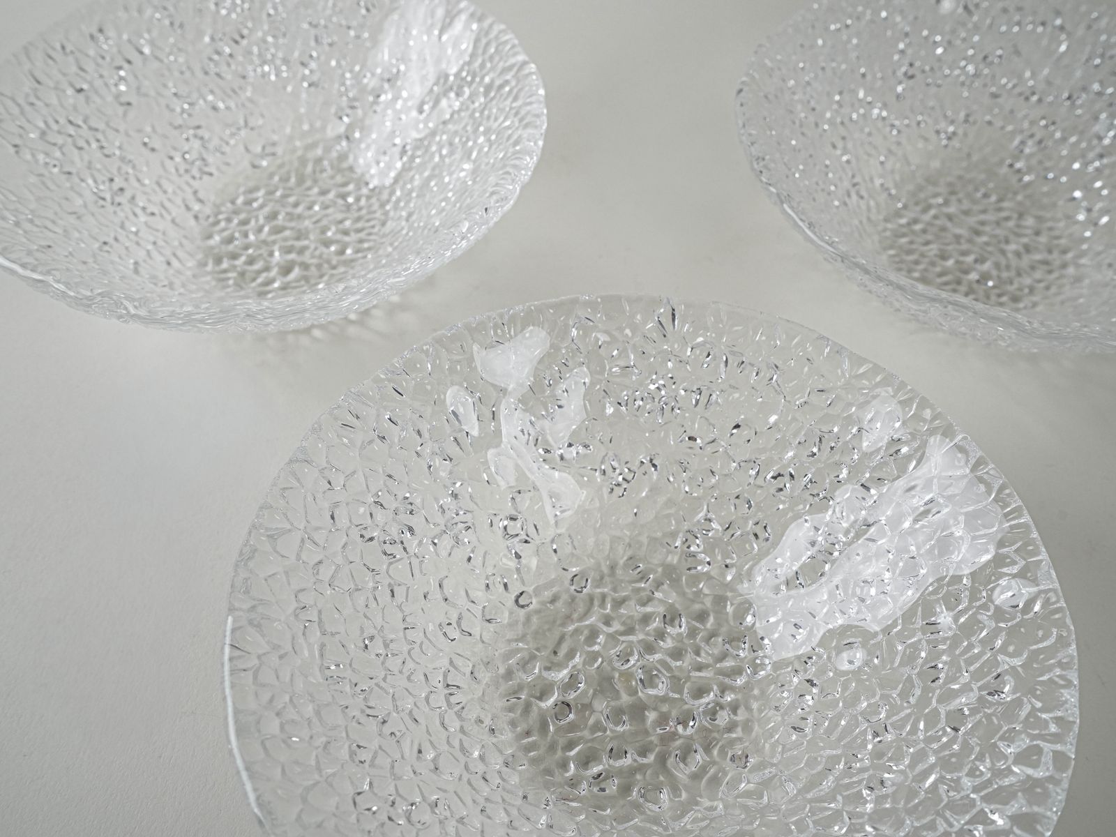 Set Of Glass Bowls, Italian Design, 1970s, Production: Italy photo buy
