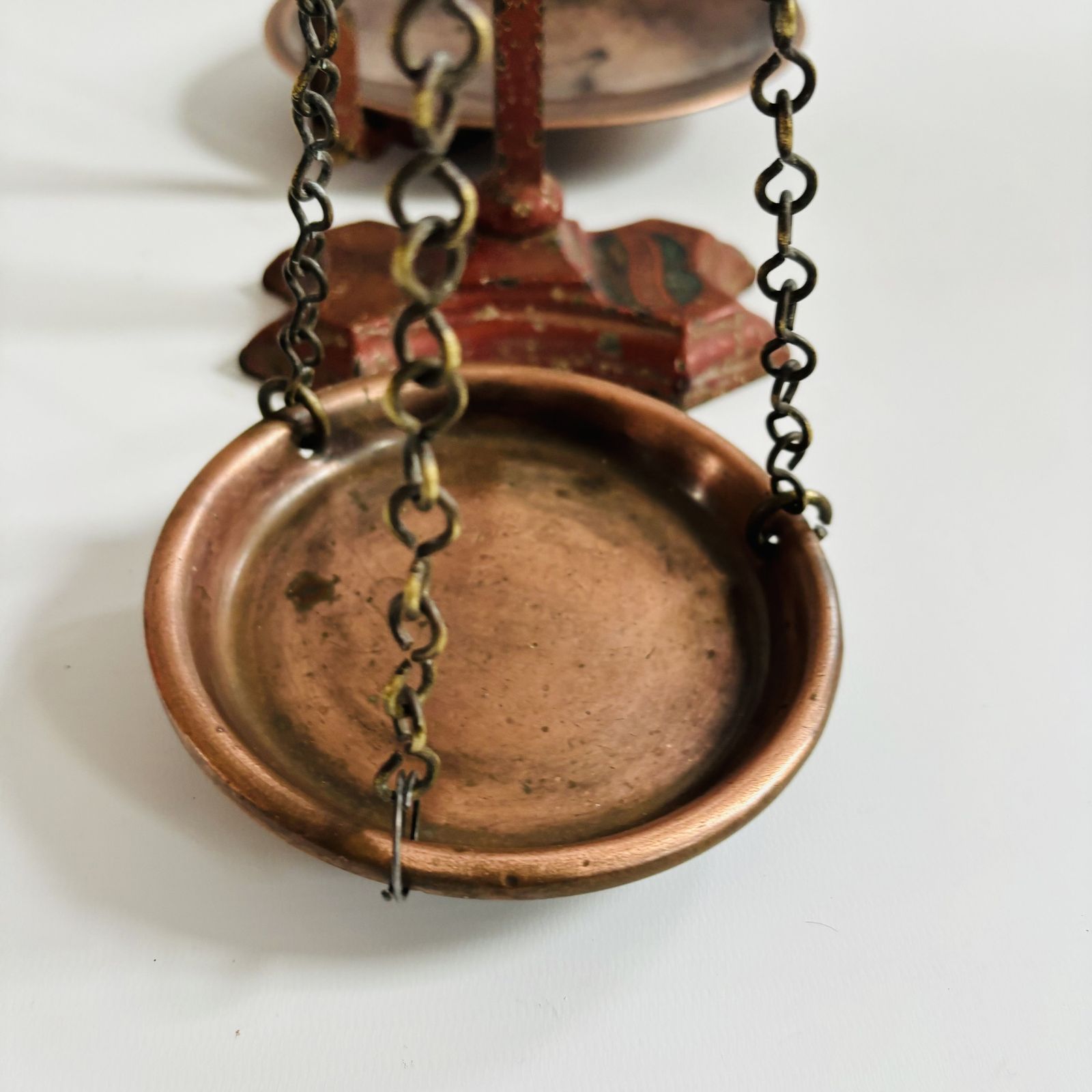 Antique Rare Set Of Weighing Scales Iron Copper And Brass Made By W&T Avery Brass Balance Scale Vintage 1930s Birmingham England Beam Scale photo 149.0