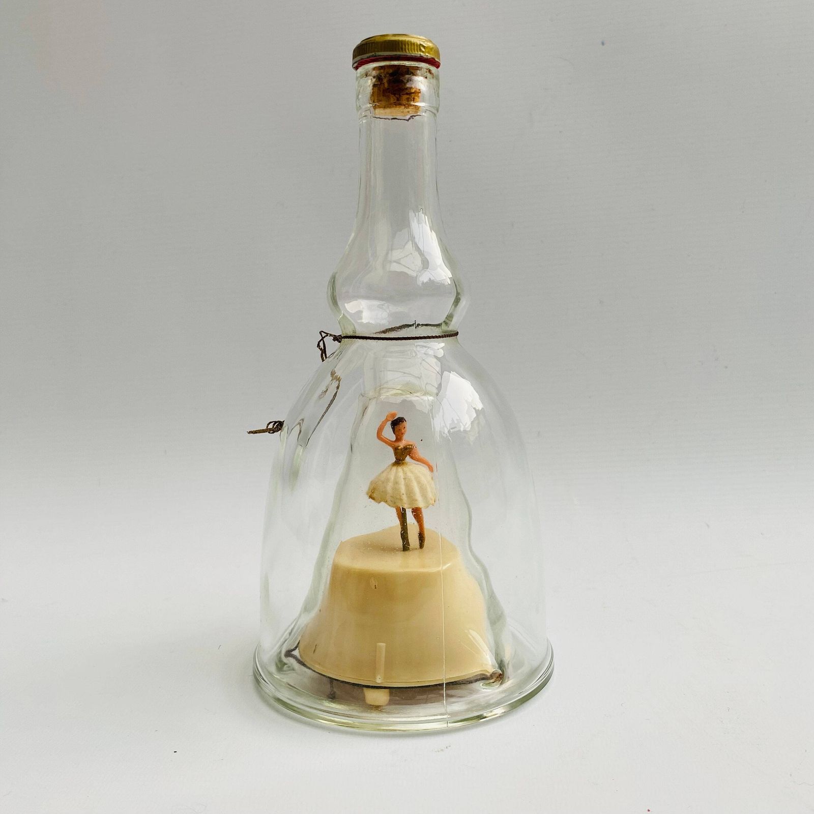 photo for sale Vintage Lucas Bols Ballerina Music Decanter: Le Bleu Danube, Dutch Collectible