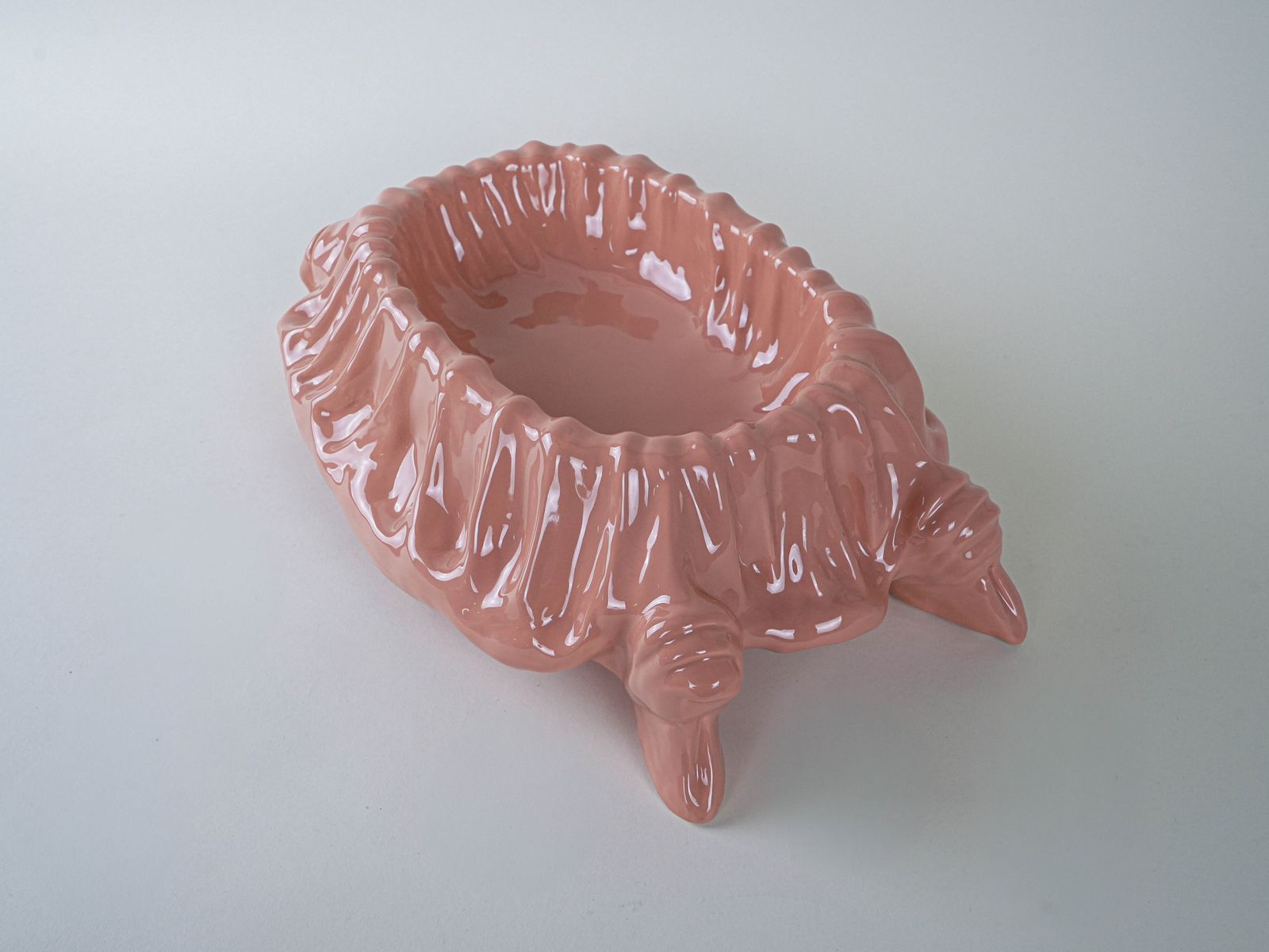 Ceramic Bowl, Italian Design, 1970s, Designer: A.L. Rabitti, Manufacturer: Nelli 8c photo vinterior