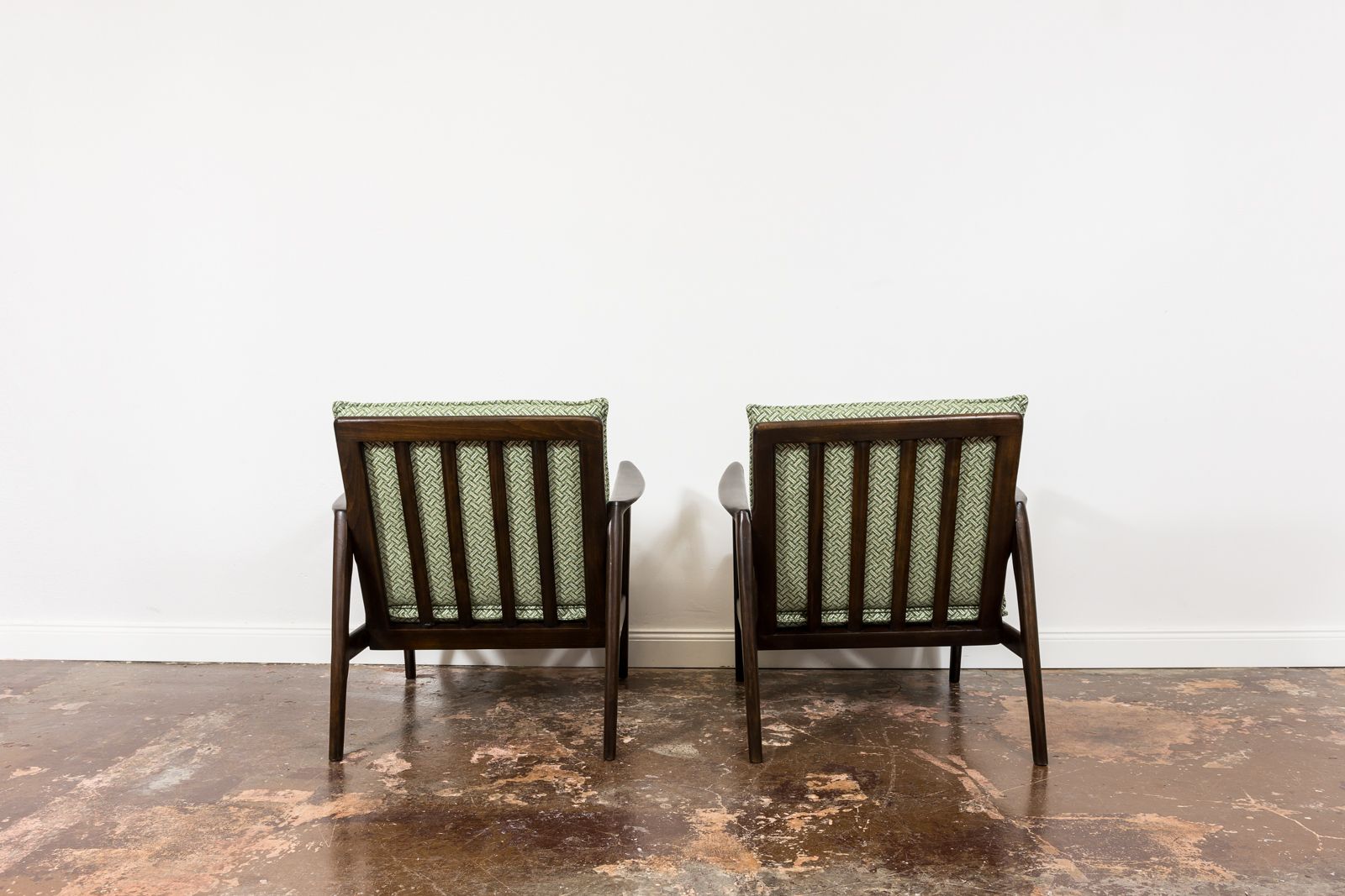 Mid Century Modern Armchairs Type 300 139, Poland, 1960s, Set Of 2 photo vintage