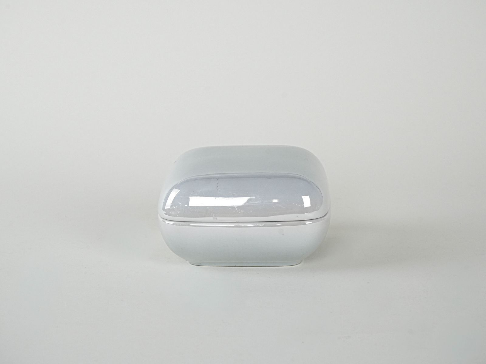 Porcelain Box, Italian Design, 1970s, Manufactured In Italy photo for sale