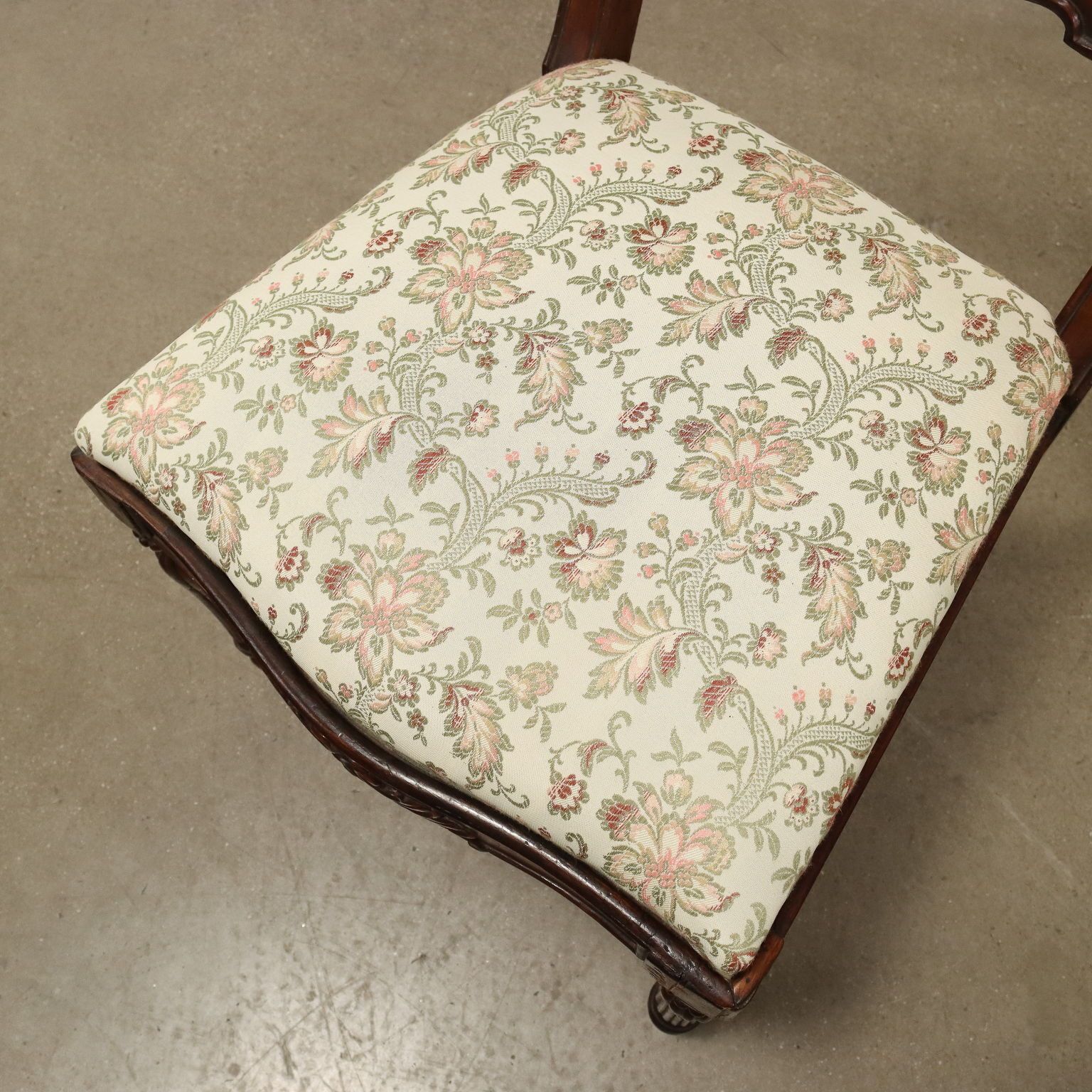 photo furniture Antique Chairs Restoration Period Carved Mahogany XIX Century