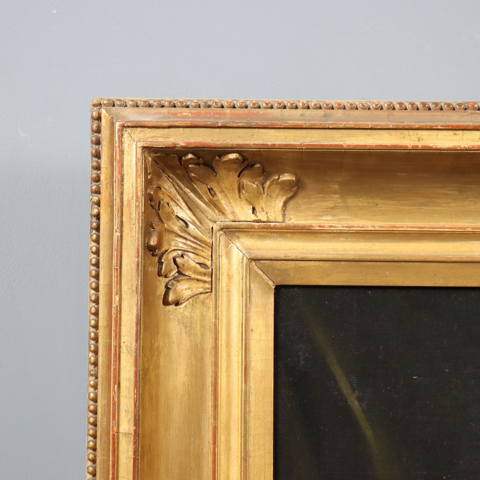 Art Antique Painting Portrait Of A Noblewoman Oil On Canvas XIX Century photo