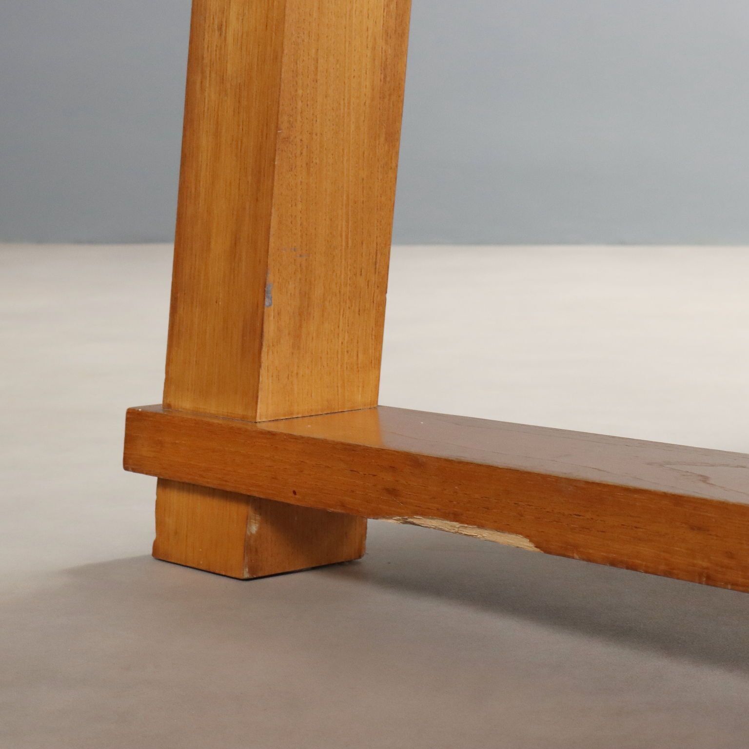 Furniture Grande Tavolo In Legno Di Rovere photo