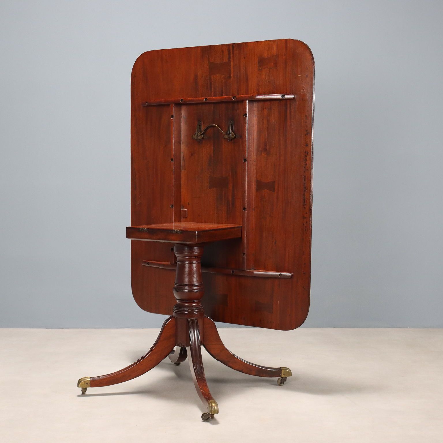 Edwardian Table Mahogany Metal United Kingdom XIX Century photo buy