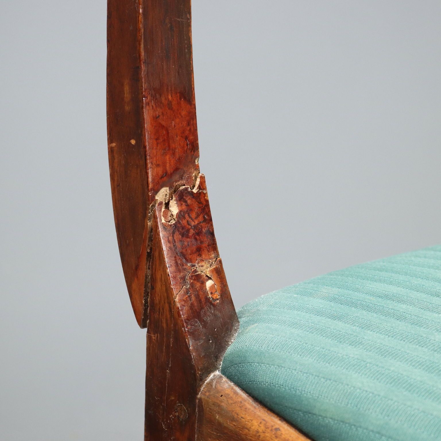 Antique Chairs Louis Philippe Walnut Padded Seat XIX Century photo 850.0