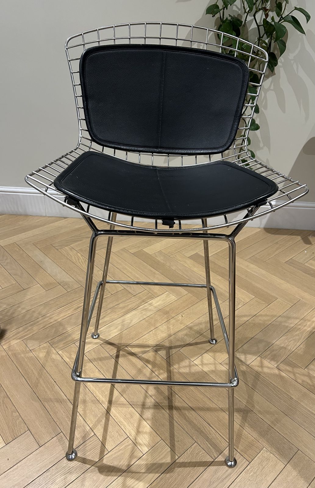 Bar Stool By Harry Bertoia For Knoll International, 1970s photo vinterior