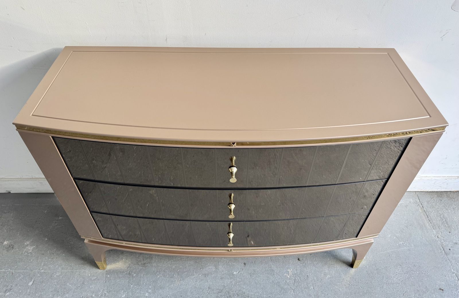 Large Italian Style Mirrored Chest Of Drawers photo 550.0