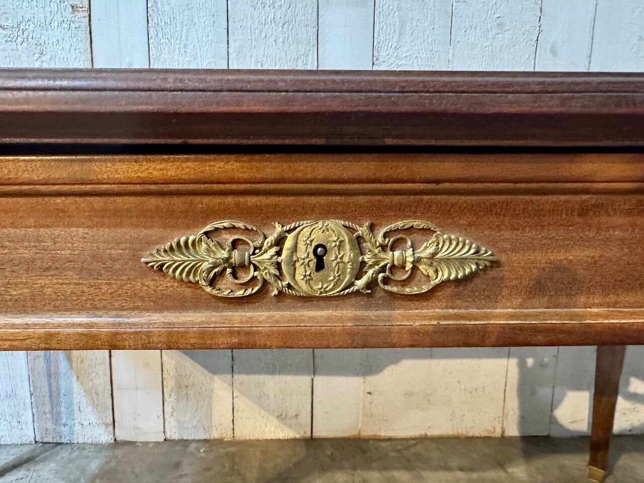 French Empire Writing Desk, 1800s photo vintage