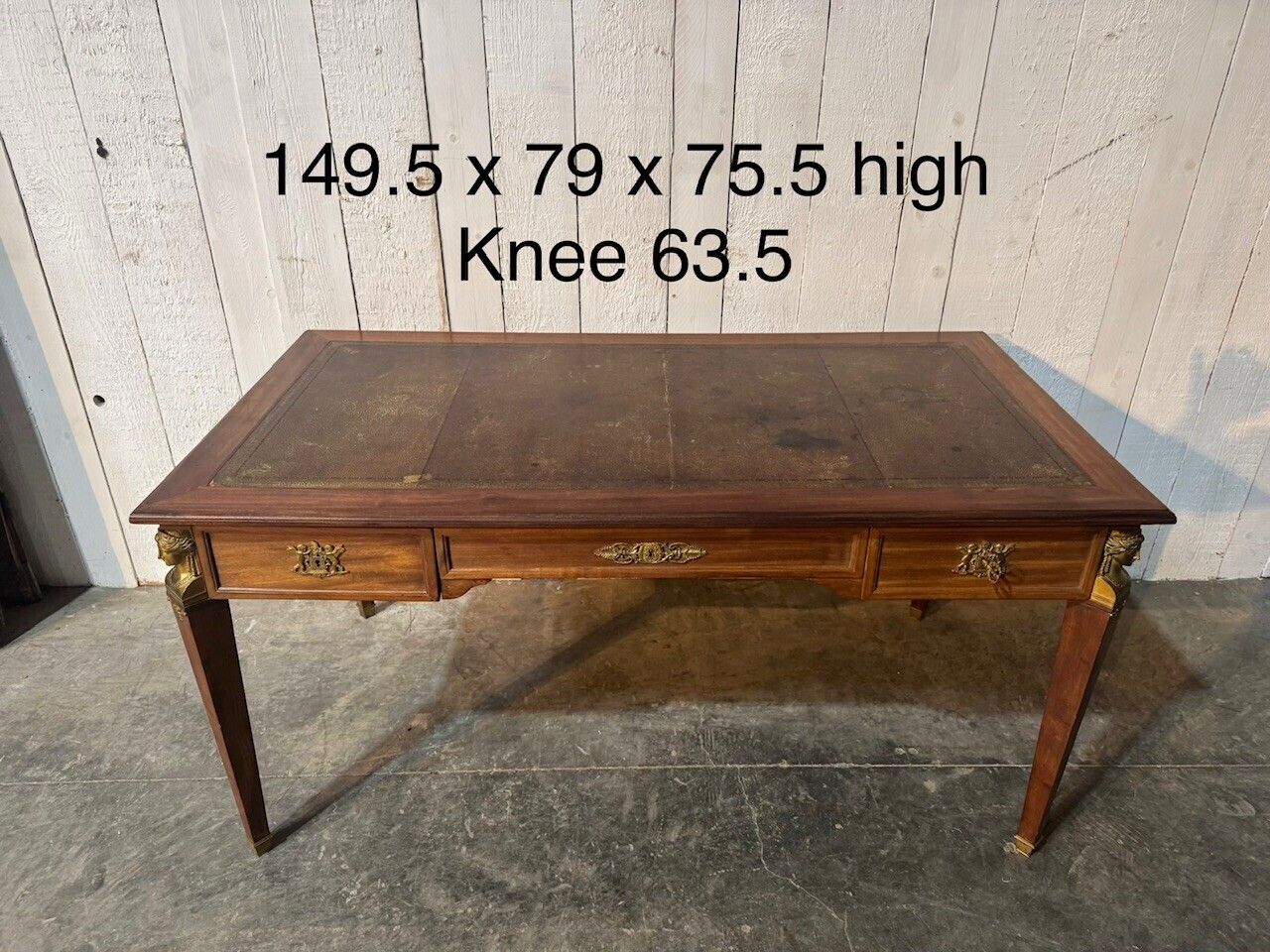 photo vinterior French Empire Writing Desk, 1800s