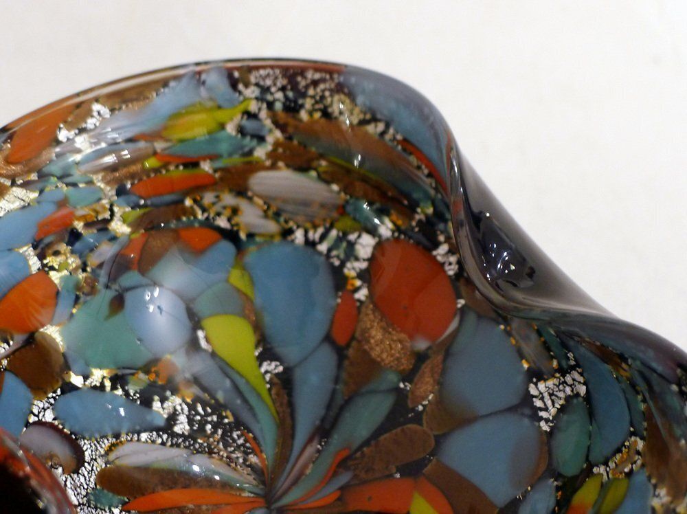 Confetti Ashtray In Blown Murano Glass, 1950s photo vinterior