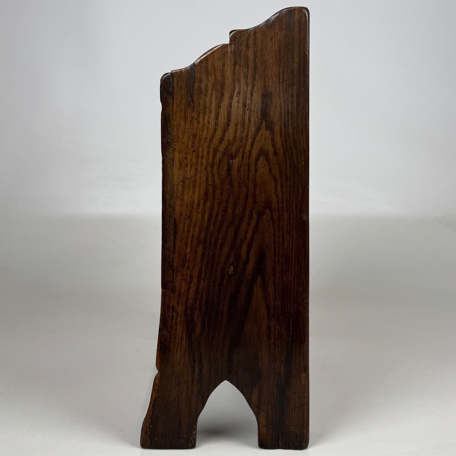 Antique 20th Century Good Quality Magazine Rack In Oak photo for sale