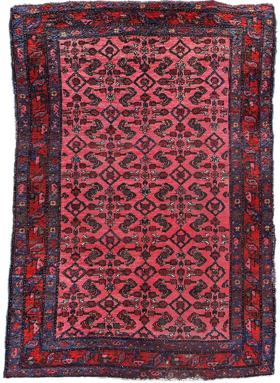 Antique Hamadan Rug 1.53m X 1.03m