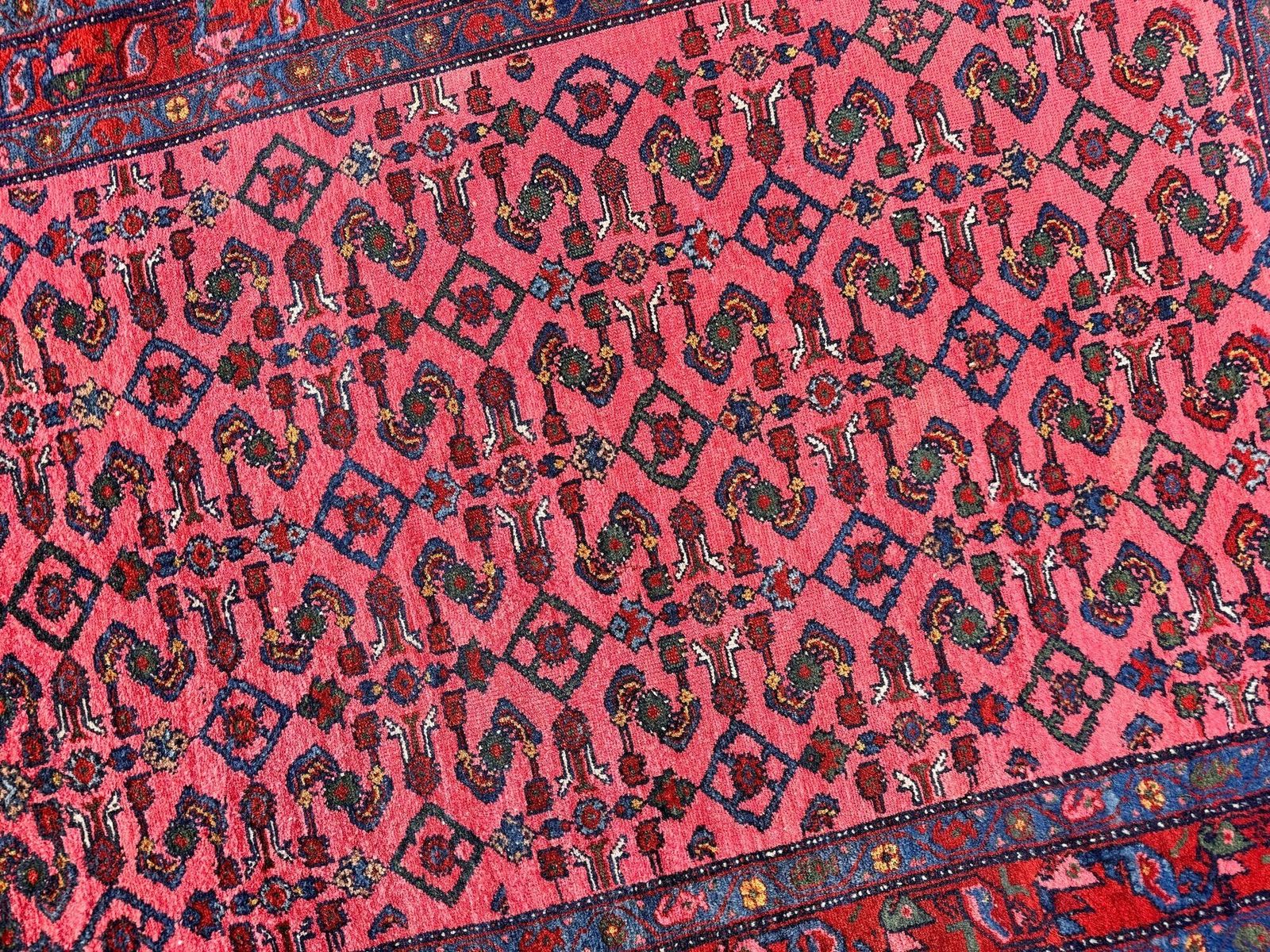 Textiles Antique Hamadan Rug 1.53m X 1.03m photo