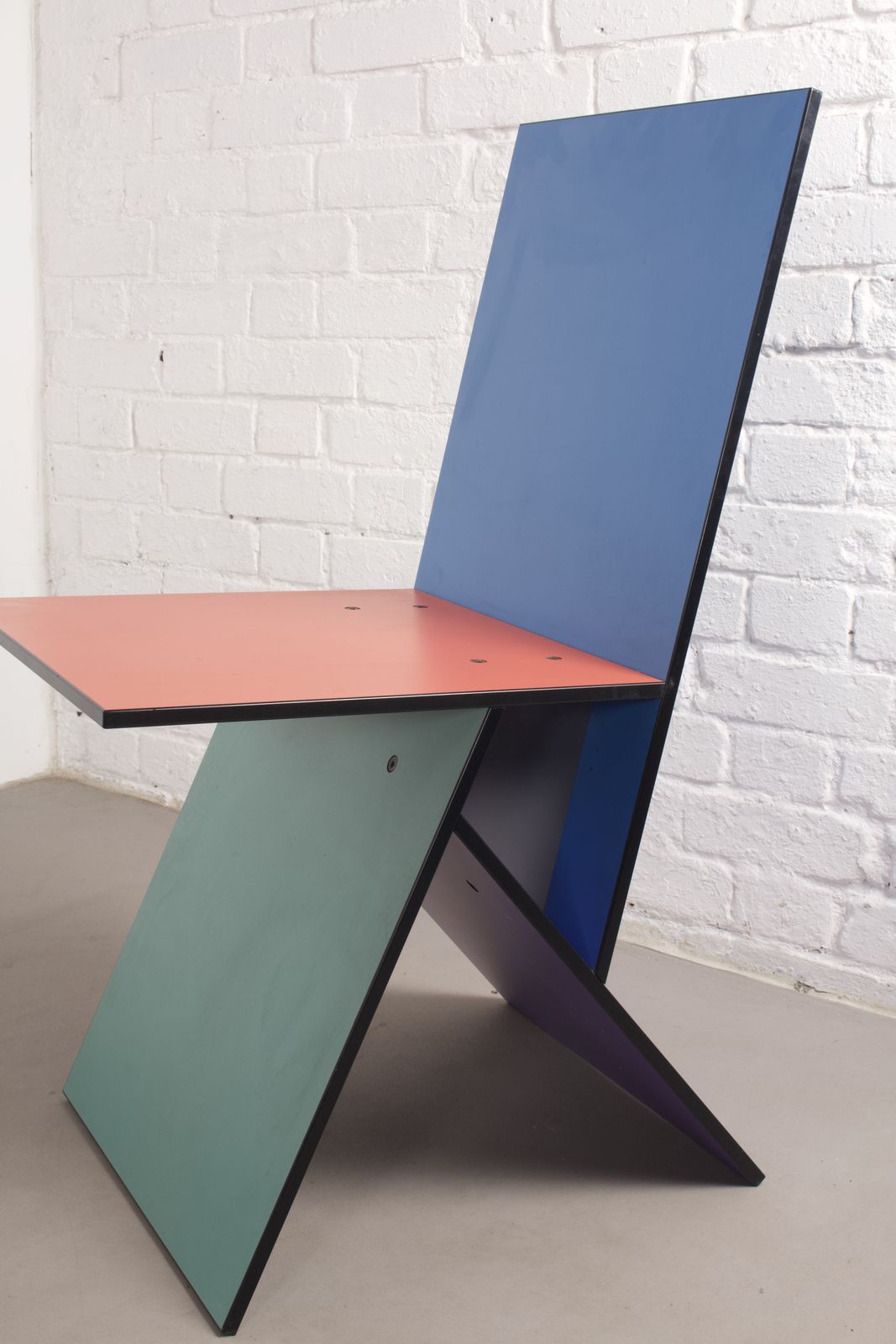 Vintage Swedish Vilbert Chair By Verner Panton For Ikea, 1990s photo Furniture