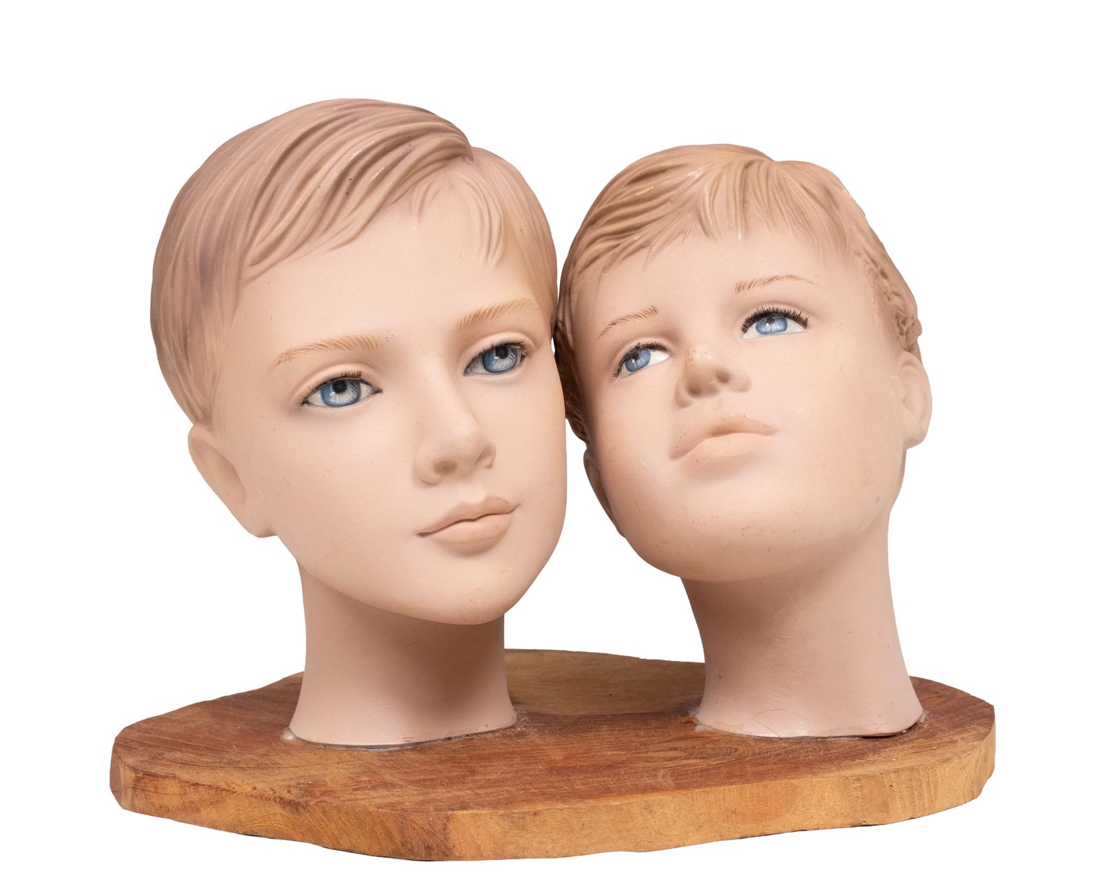 Boys Mannequin Heads 1960s Holland photo 650.0