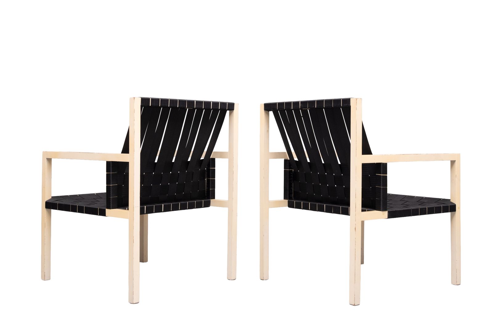 photo for sale Gijs Bakker Set Of 4 ''Seatbelt'' Chairs 1978 Holland