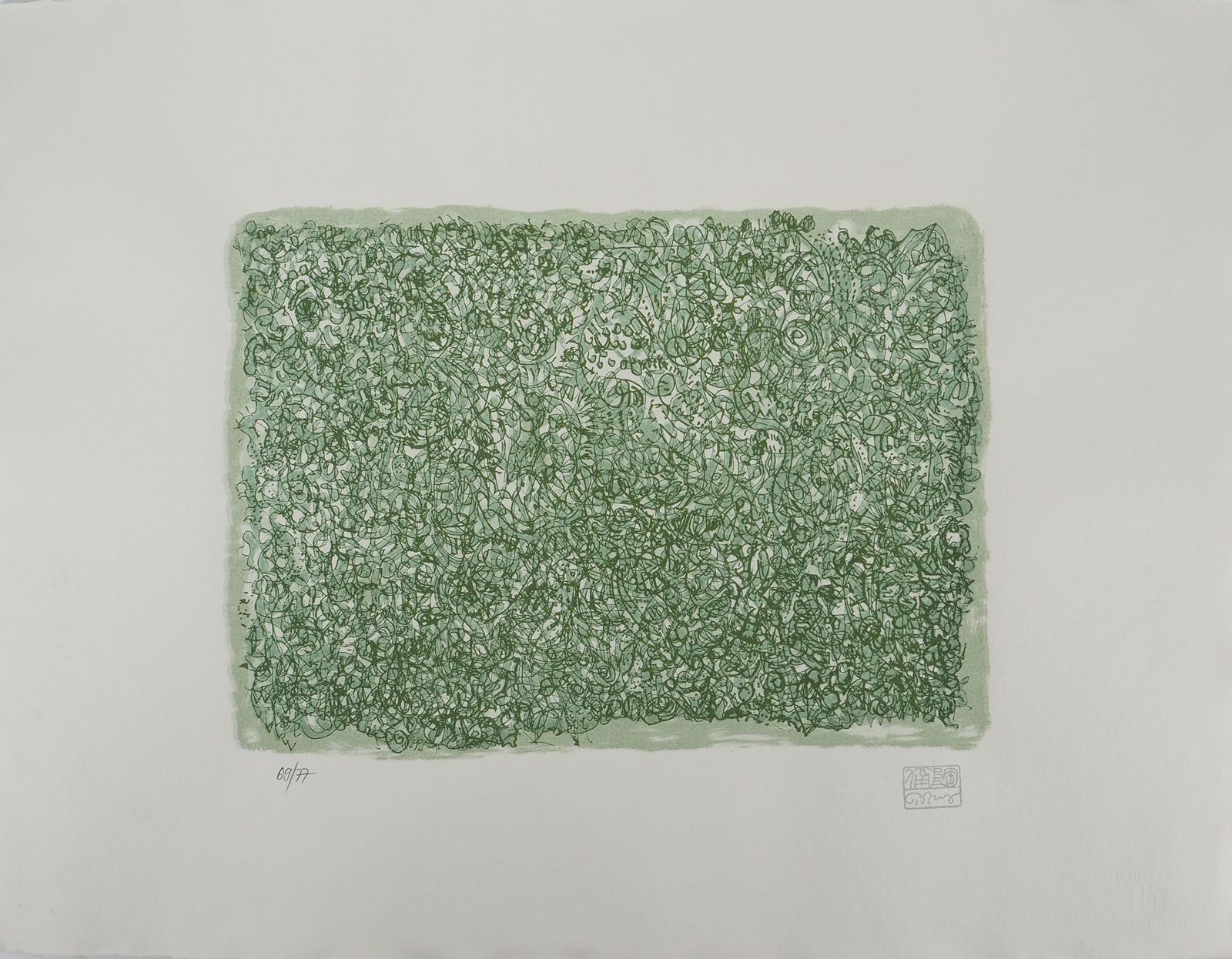 Mark Tobeymark Tobey : Spring Garden, Original Signed Screenprint1976