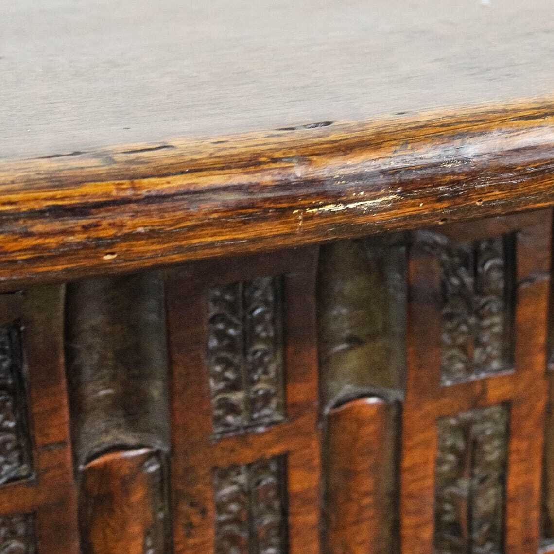 Early 20th Century Oak Coffee Table  Coffee Tables  Antique Furniture  Antique Side Table photo vinterior