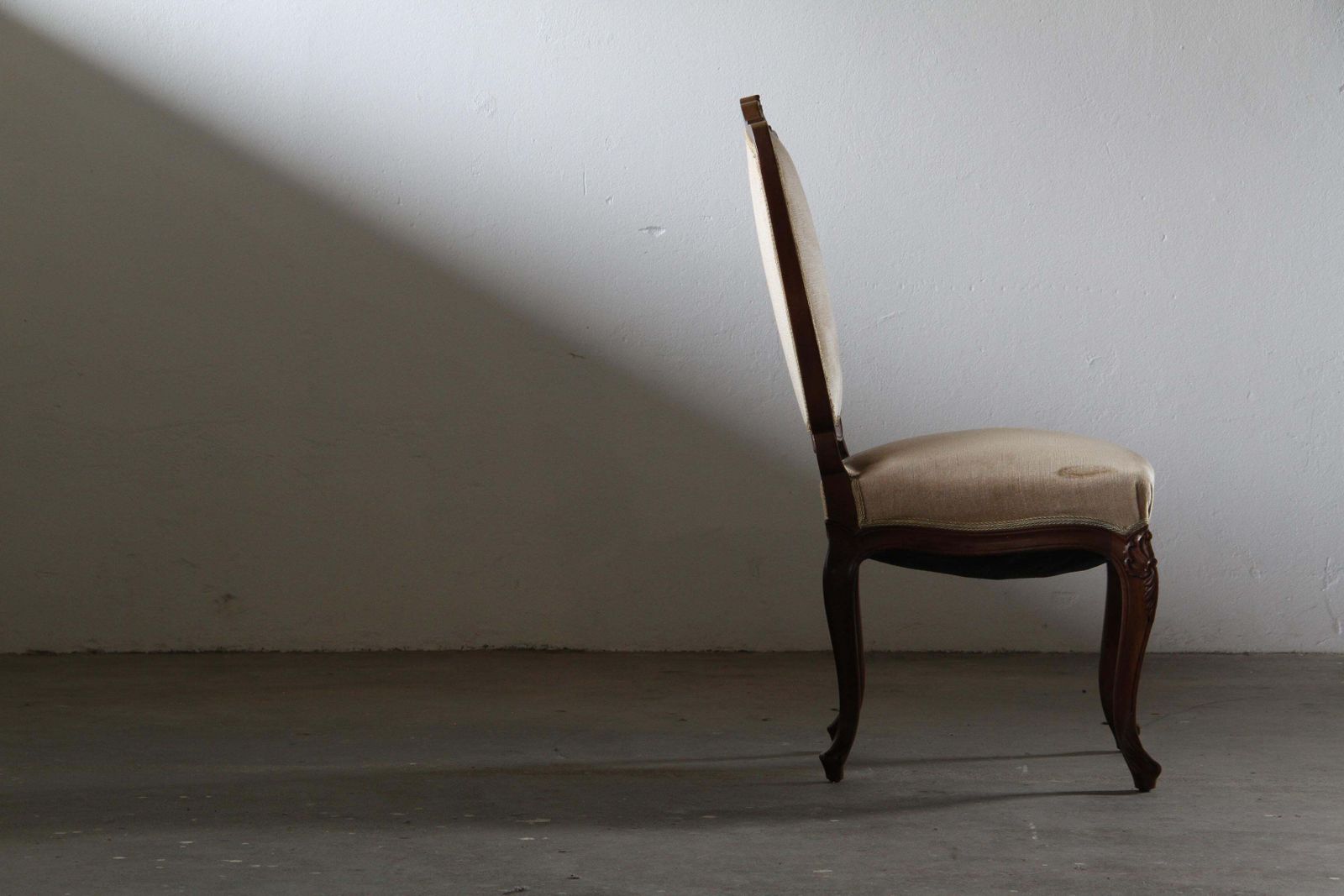Paar Vintage Deense Stoelen, 18e Eeuw, In De Stijl Van Louis XV photo buy