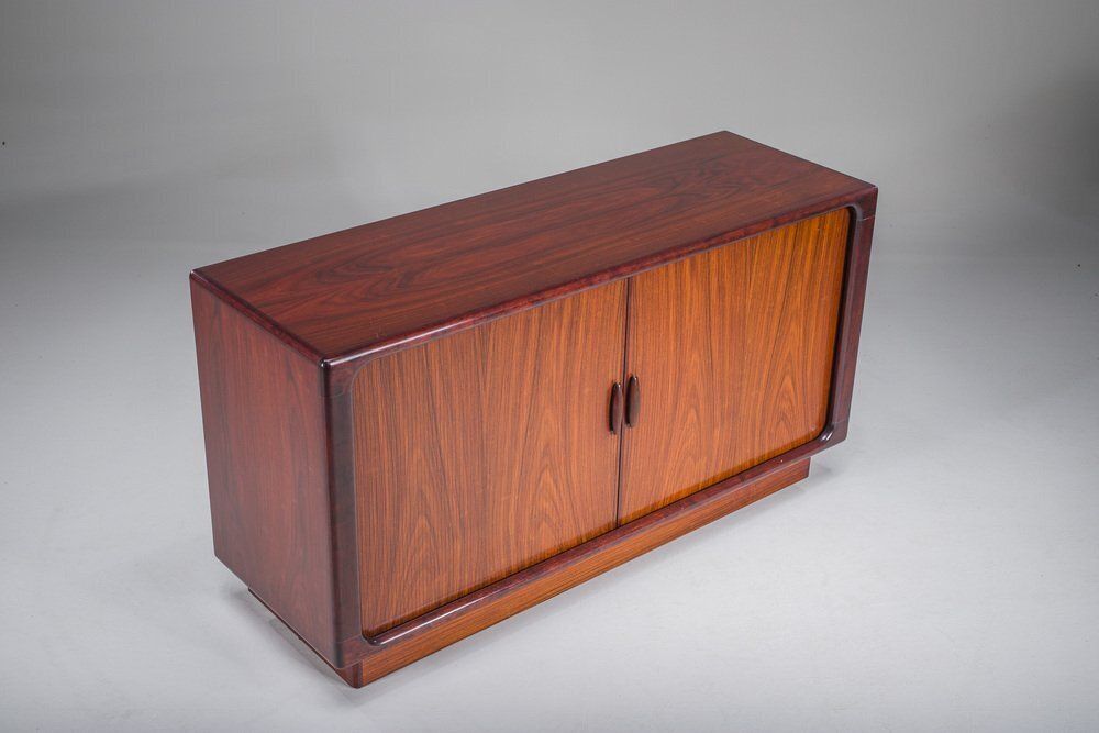 Danish Rosewood Tambour Sideboard From Dyrlund, 1960s photo 3023.0