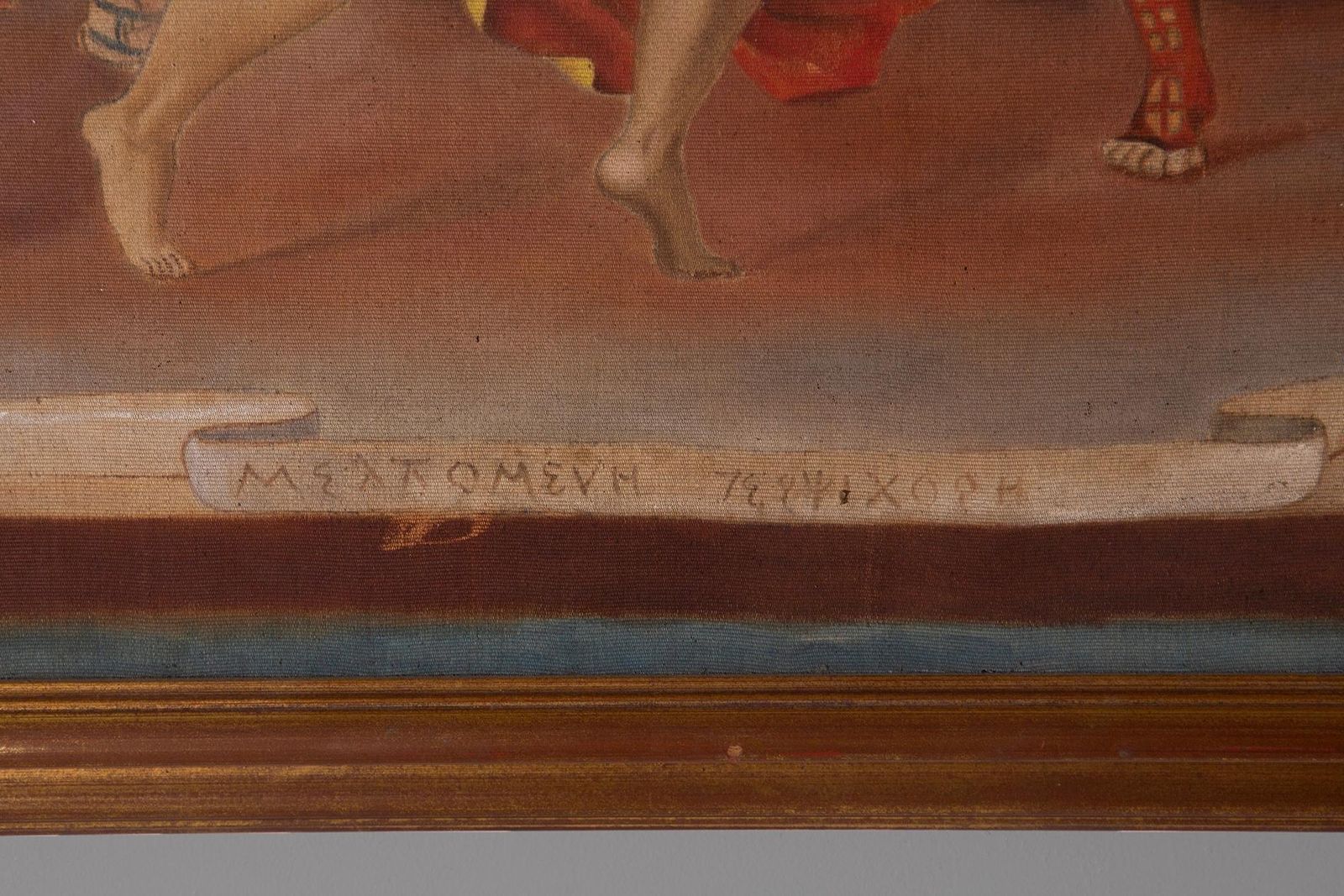 photo furniture Painting Depicting "Apollo Dancing With The Nine Muses"