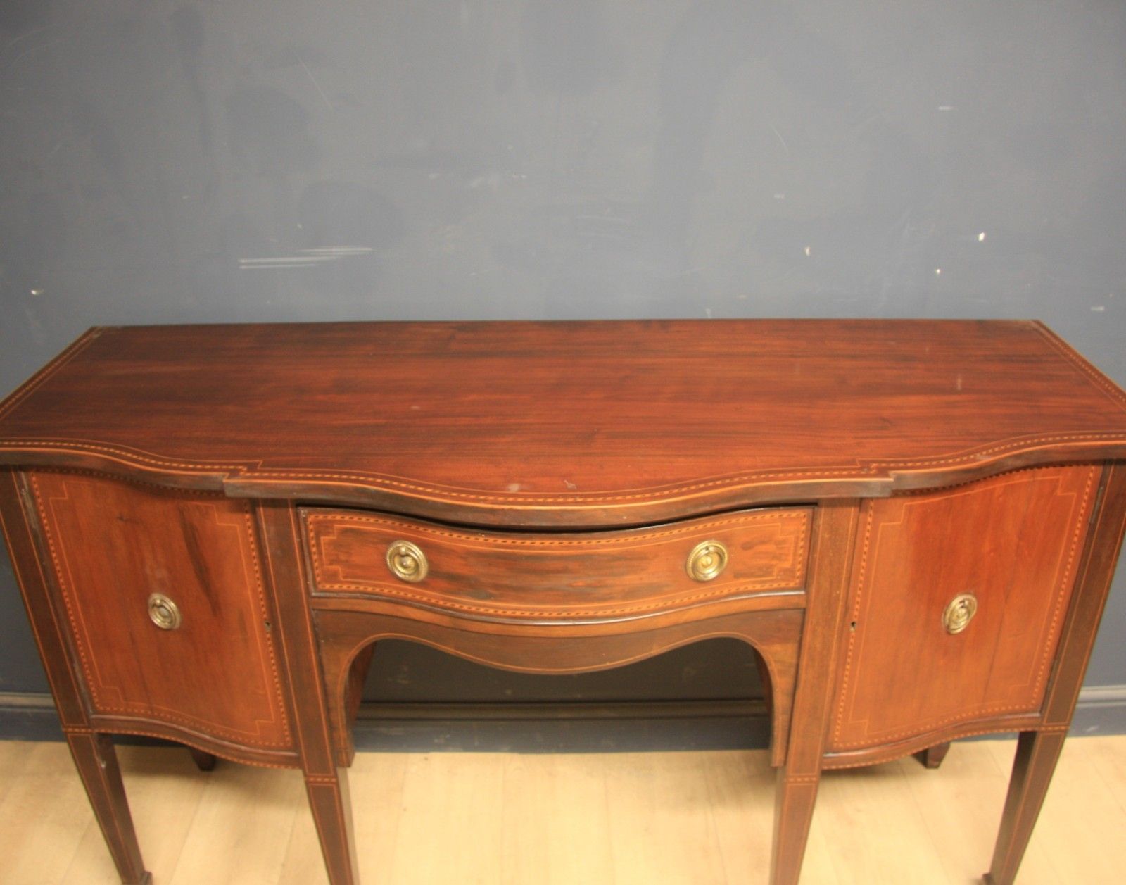 Antique Edwardian Mahogany Sideboard photo furniture