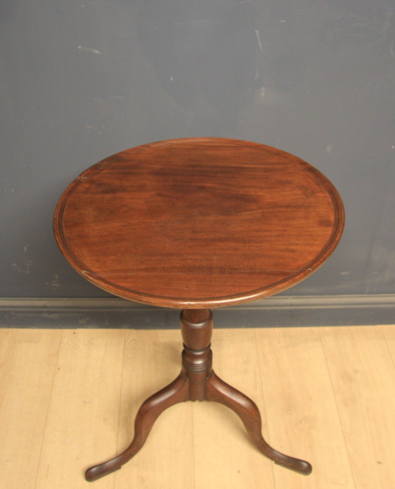 Antique Georgian Mahogany Wine / Occasional Table photo furniture