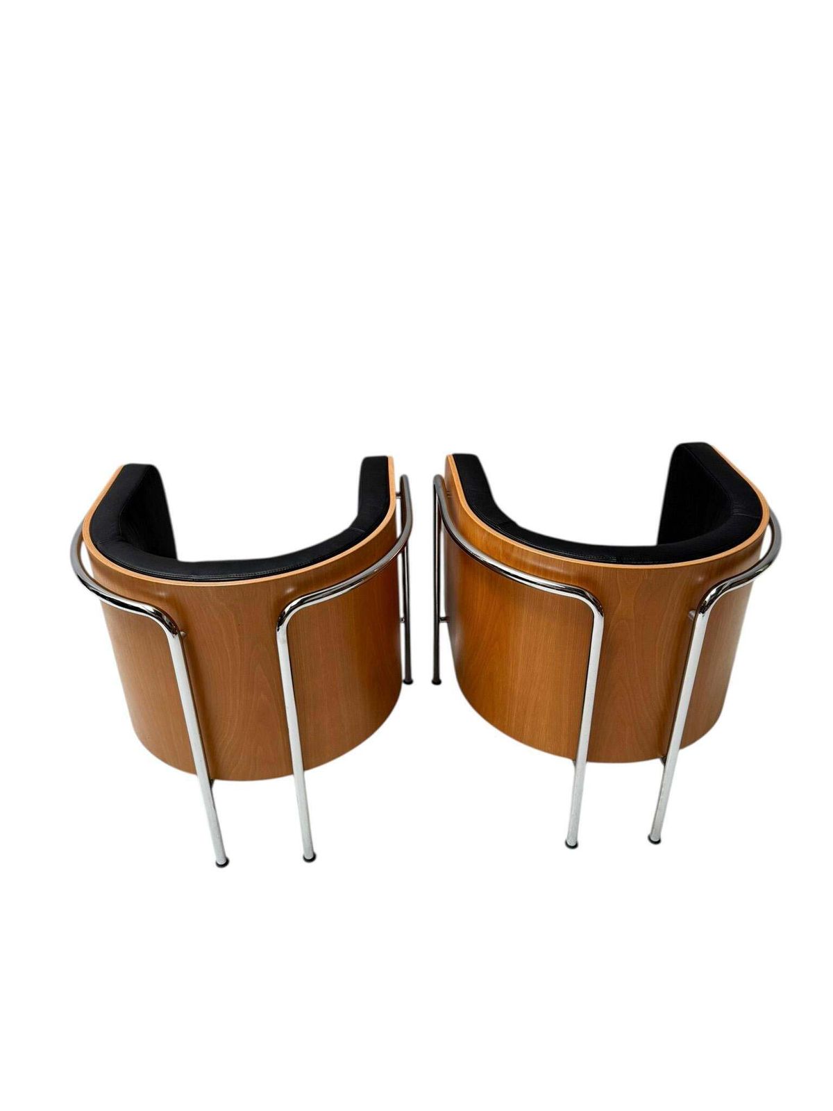 Bauhaus Style S3002 Club Tub Armchairs By Christoph Zschoke For Thonet, 2000s photo furniture