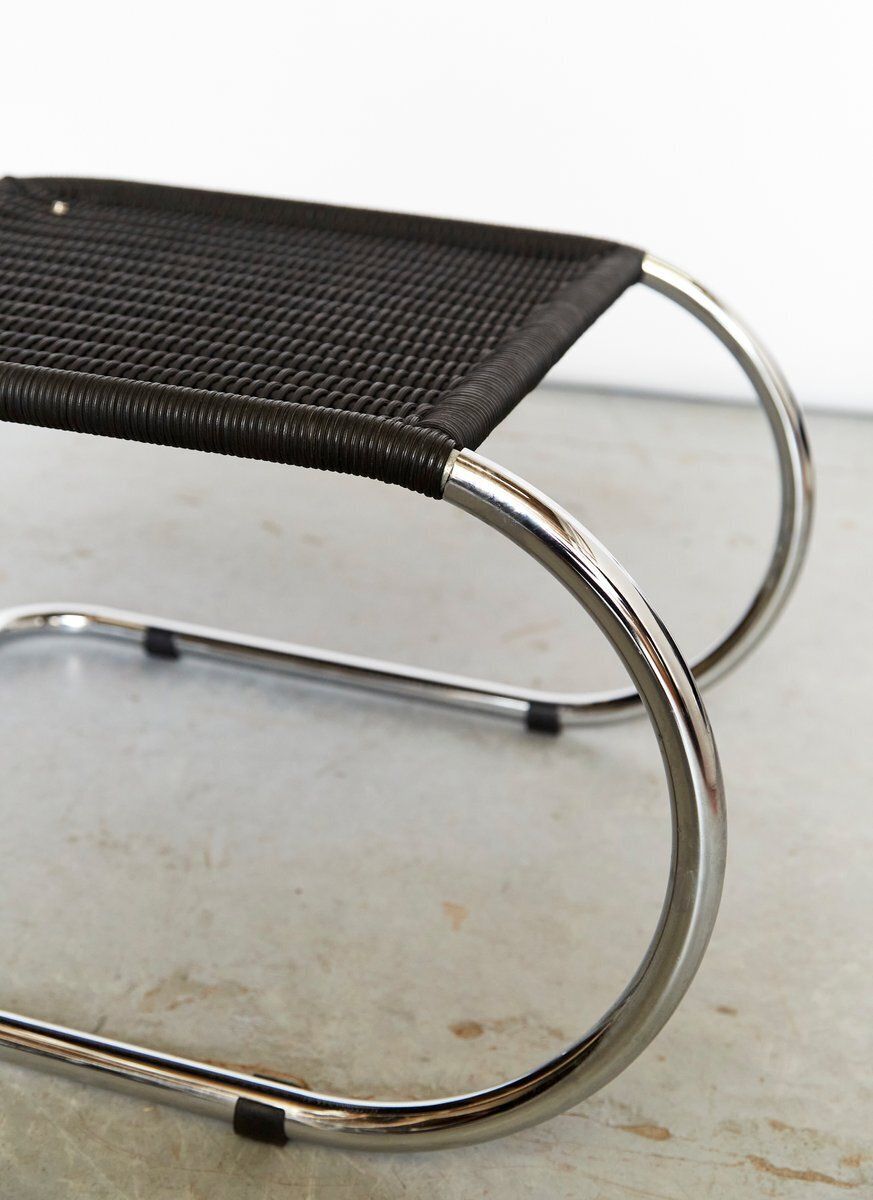 Set Of Vintage D35 Lounge Chair And C35 Ottoman By Anton Lorenz For Tecta, 1990s photo for sale