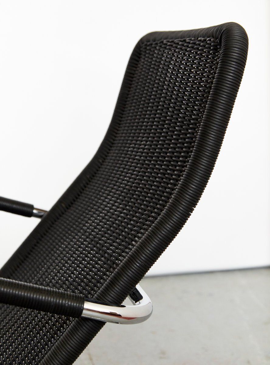 photo for sale Set Of Vintage D35 Lounge Chair And C35 Ottoman By Anton Lorenz For Tecta, 1990s