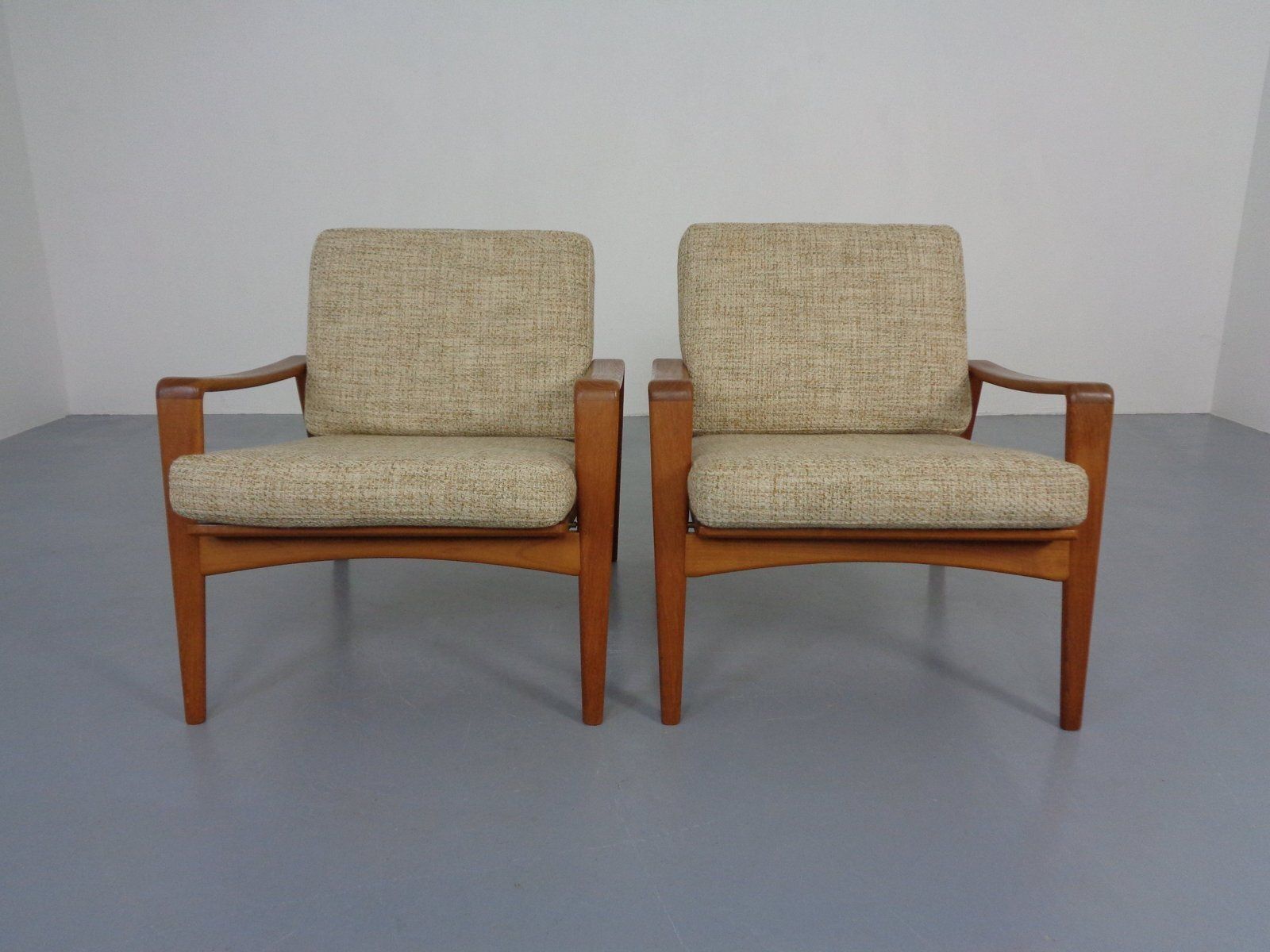 Danish Modern Living Room Set By Arne Wahl Iversen For Komfort, 1960s, Set Of 3 photo 3681.0
