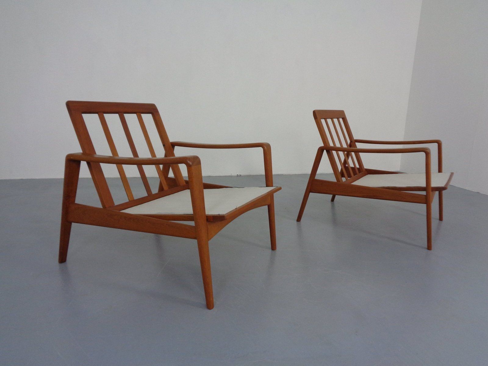 photo vinterior Danish Modern Living Room Set By Arne Wahl Iversen For Komfort, 1960s, Set Of 3