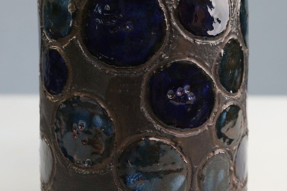 Sculptural Ceramic Vase From Perignem, Belgium, 1960s photo for sale