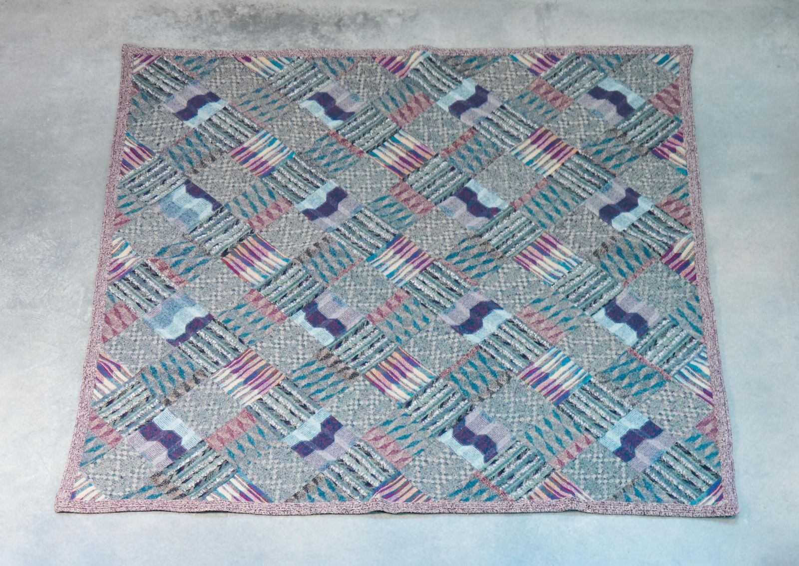 Rug, Design By Ottavio Missoni For Saporiti. Italy, 70s photo furniture