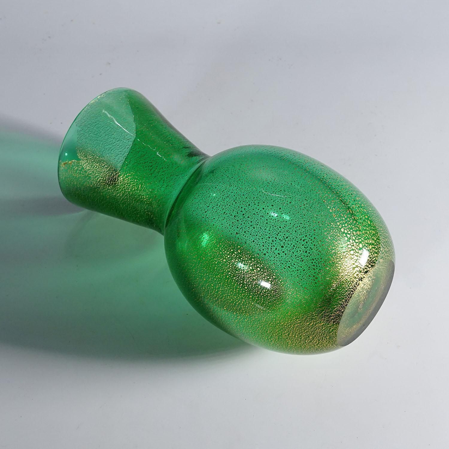 Vintage Art Glass Vase By Seguso Murano 1950s photo buy