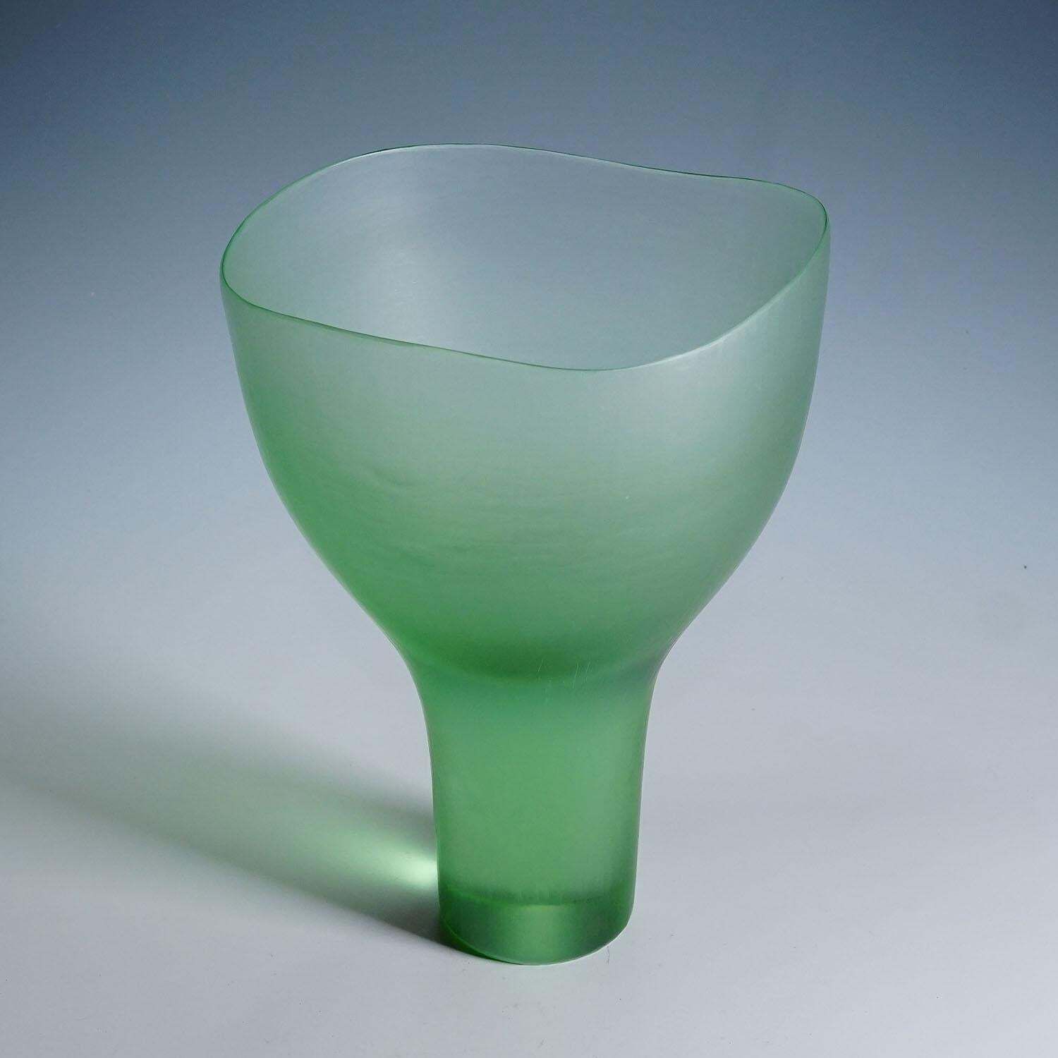 Venini Art Glass Vase 'Batutto' By Tobia Scarpa, Murano 1960 photo Home Decor