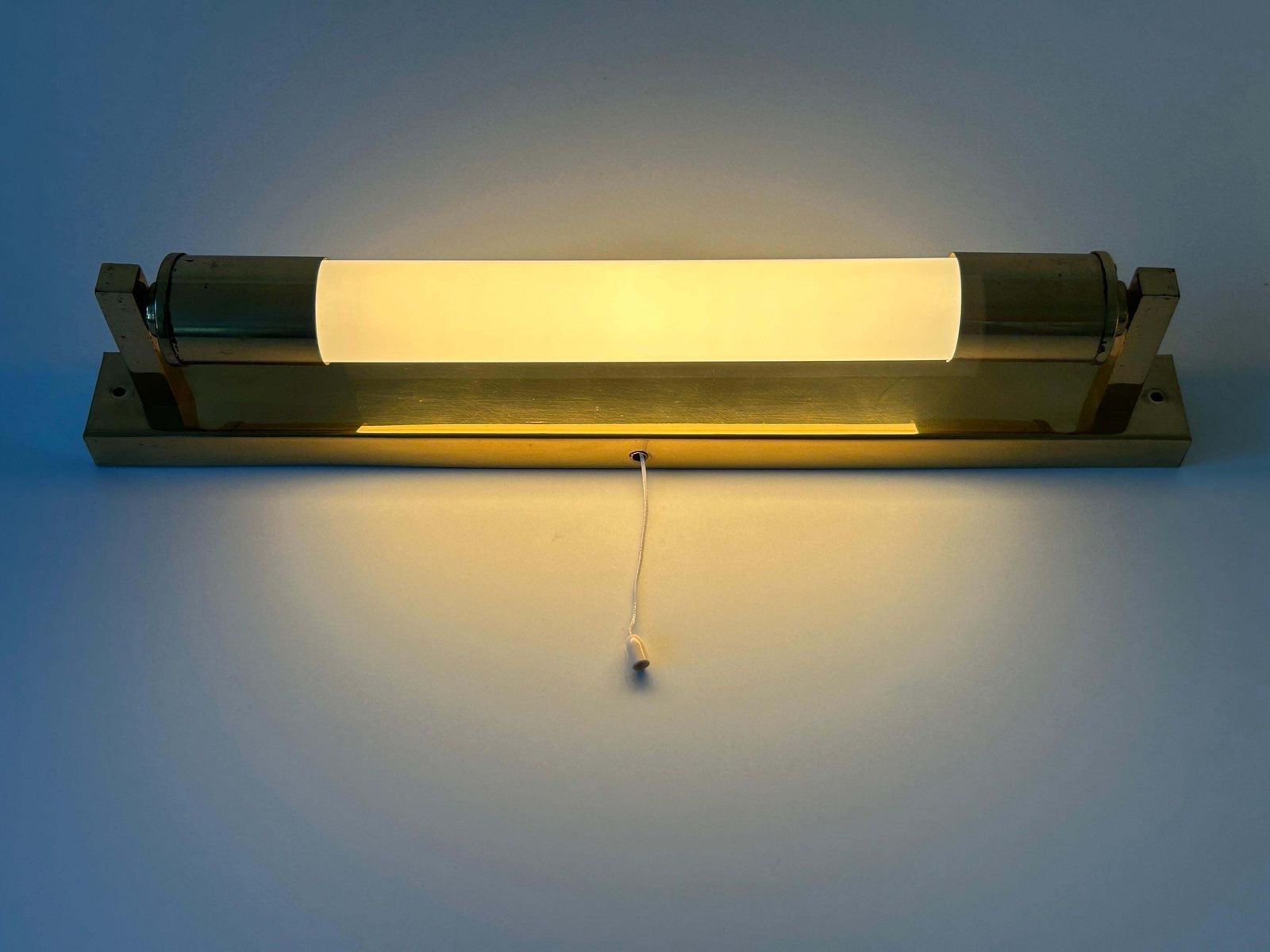 photo buy Set Of Two Rare Art Deco Bauhaus Bedside Sconces Or Wall Lamps Germany 1950s