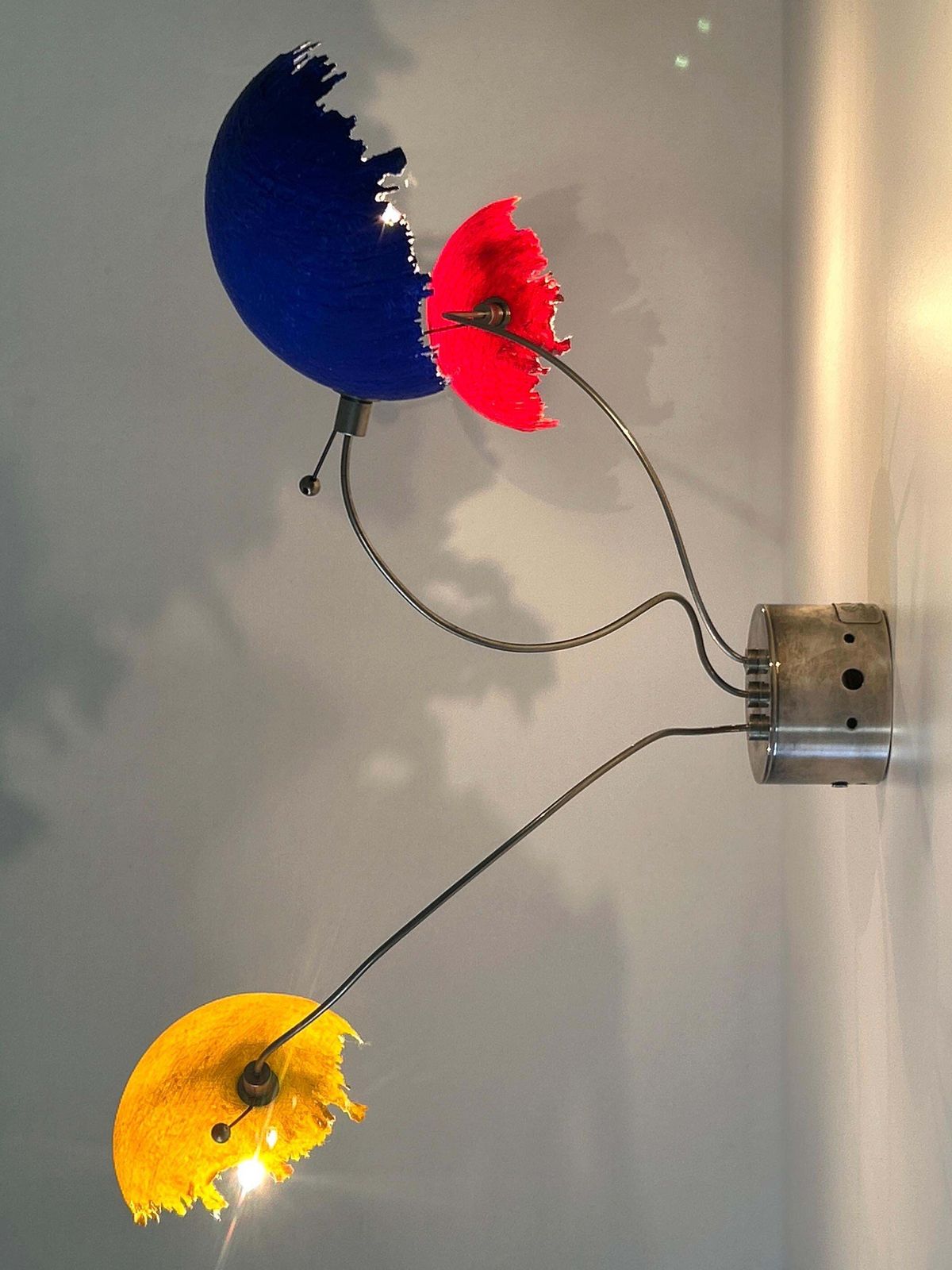 Amazing Ceiling Or Wall Light 'Post Krisi 0022' By Catellani & Smith Italy 2004 photo vintage